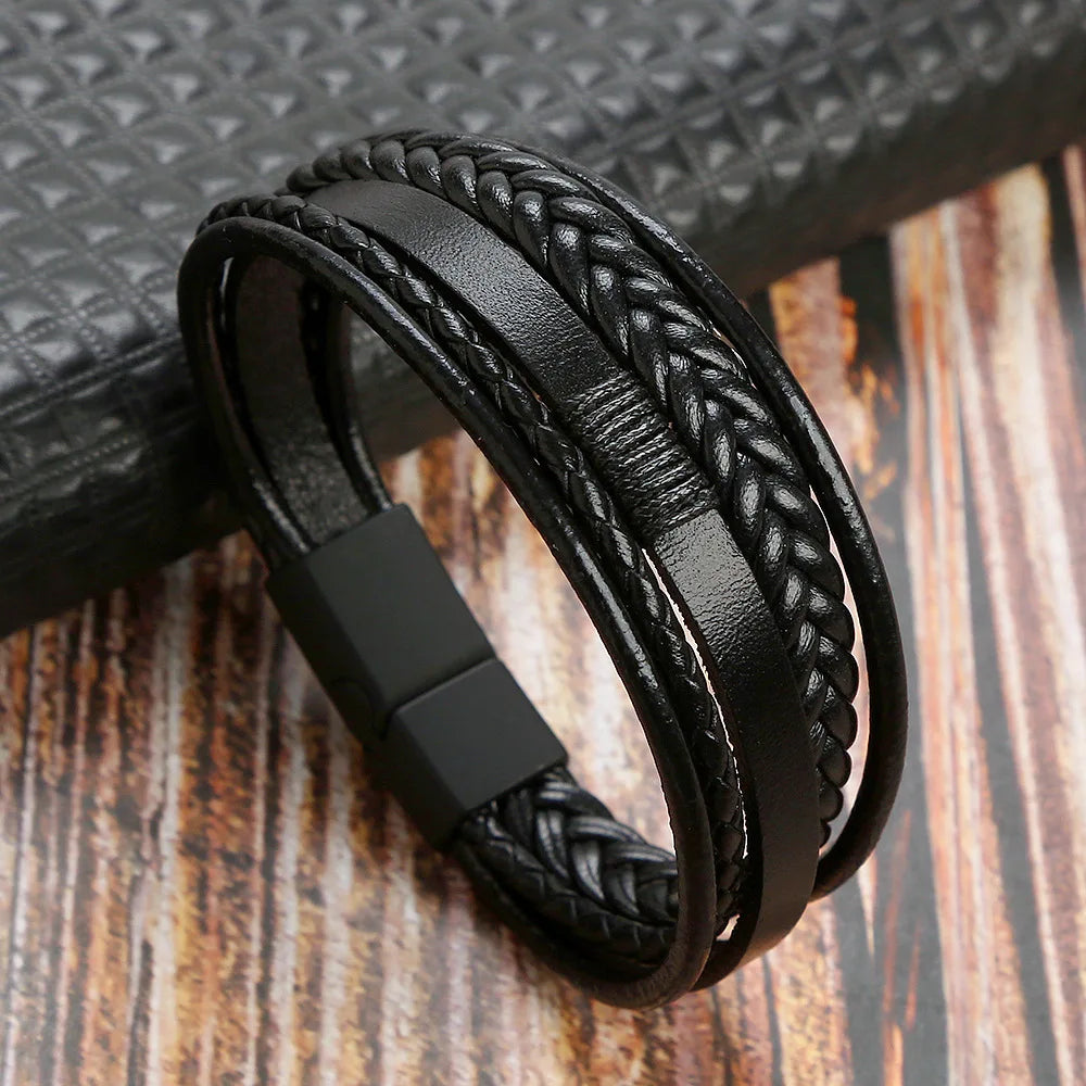 Men’s Leather Bracelet